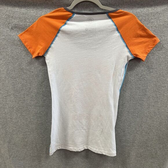 American Fighter Shirt Womens Small Kendall Raglan Short Sleeve Graphic Logo - Picture 6 of 8